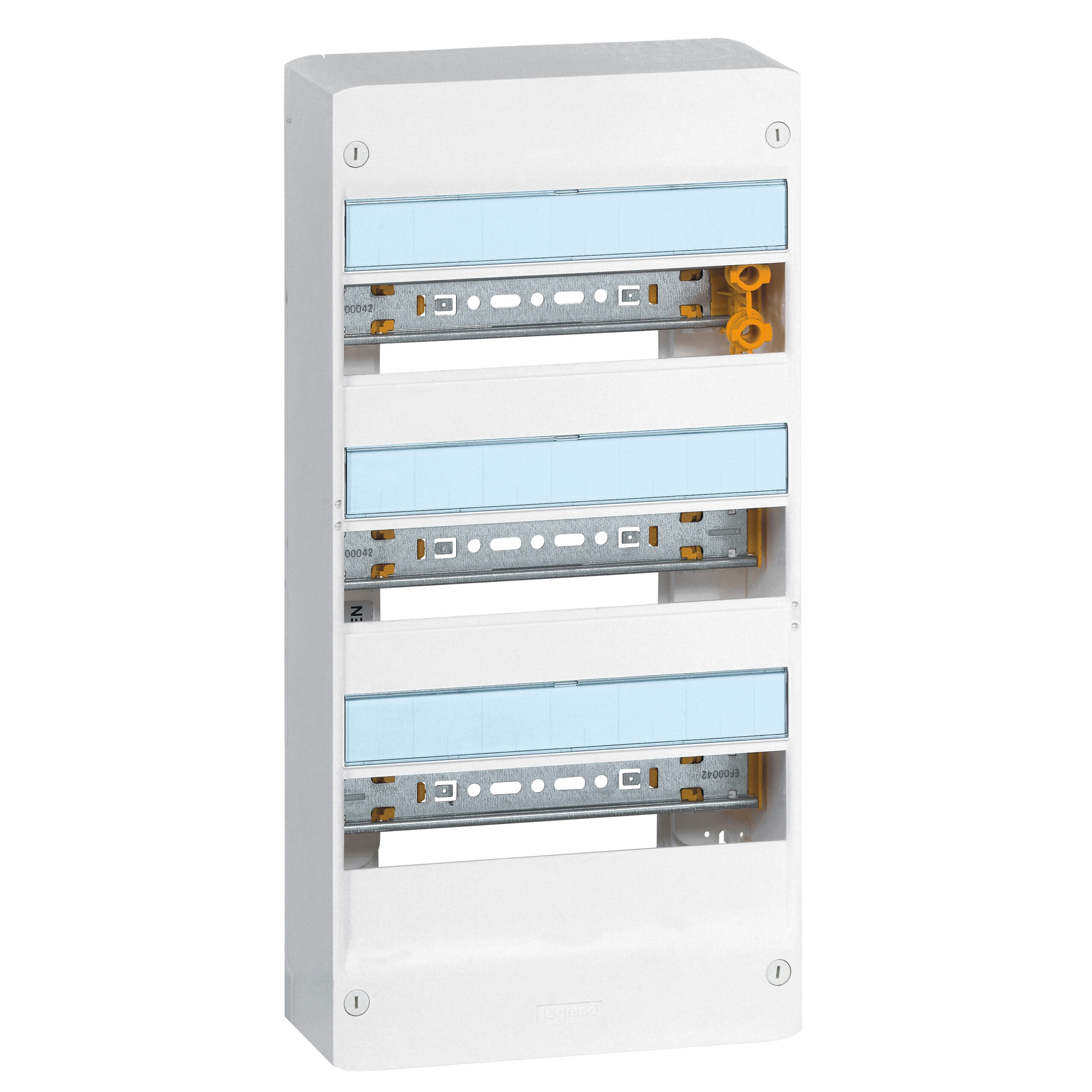 Coffret Drivia 13 modules 3 rangées IP30 IK05 - Blanc RAL9003-image