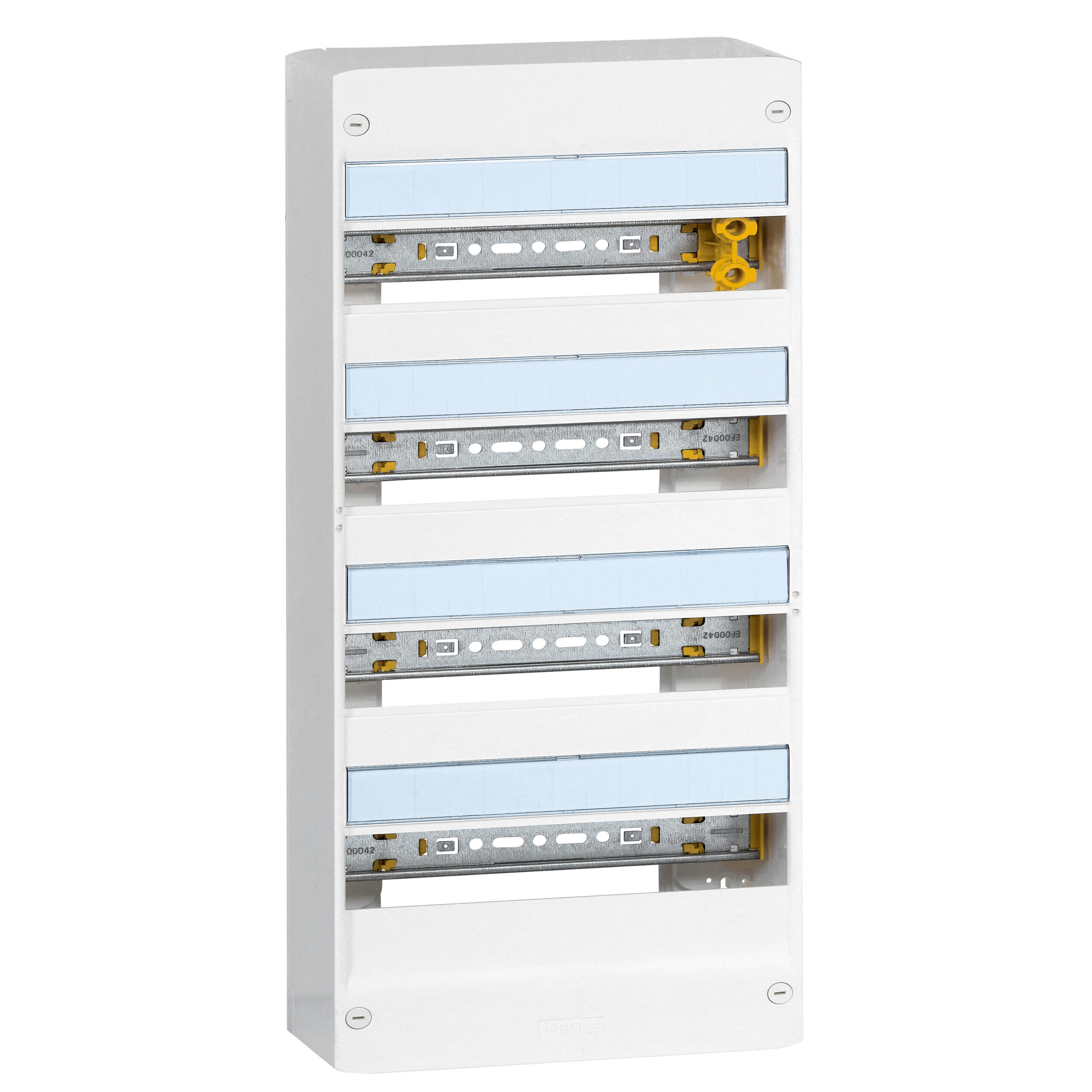 Coffret Drivia 13 modules 4 rangées IP30 IK05 - Blanc RAL9003-image